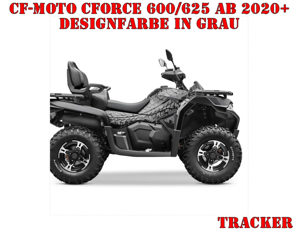 Tracker Grau M Version für CF-Moto CForce 600-625 S/L ab 2020+