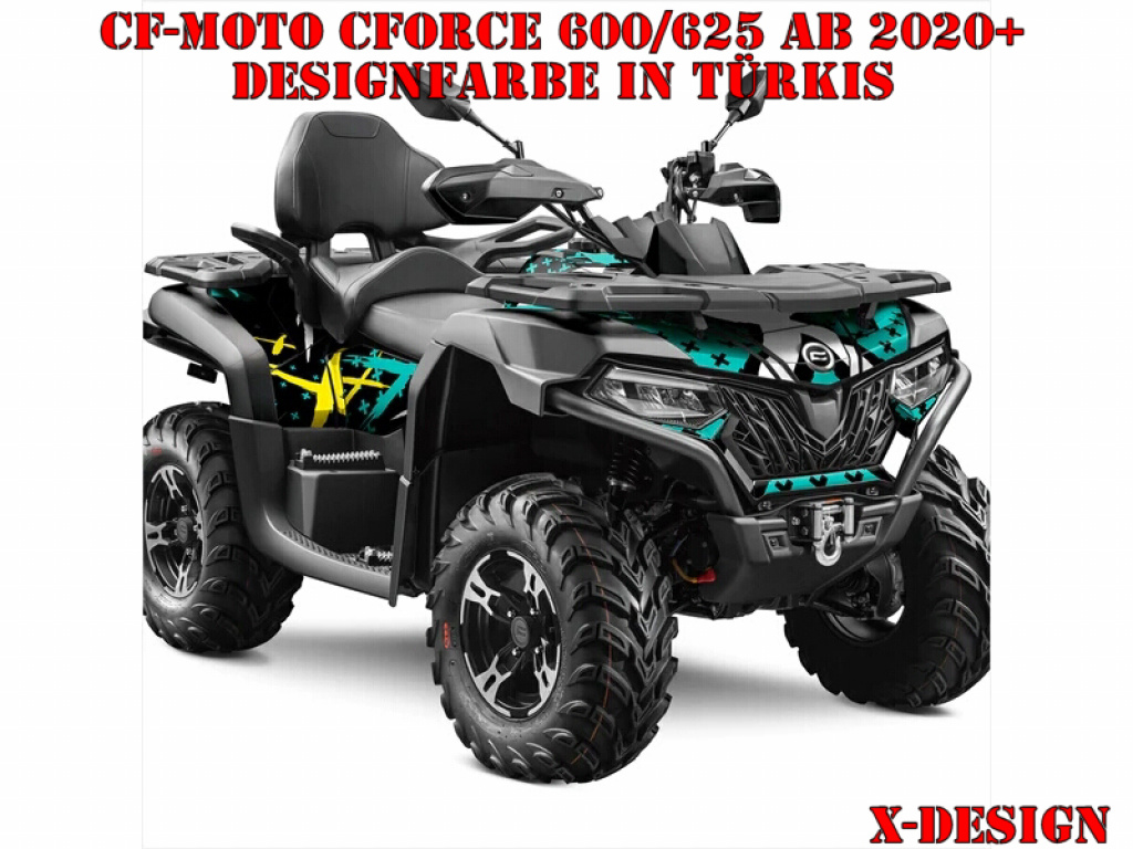 X-Design Türkis M Version für CF-Moto CForce 600-625 S/L ab 2020+