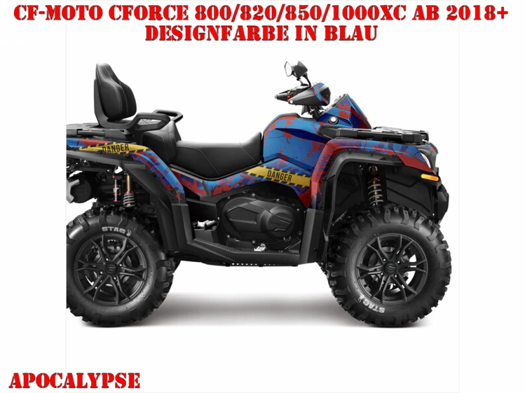 Apocalypse Blue for CF-Moto CForce 800/820/850/1000 XC/DLX ab 2018+