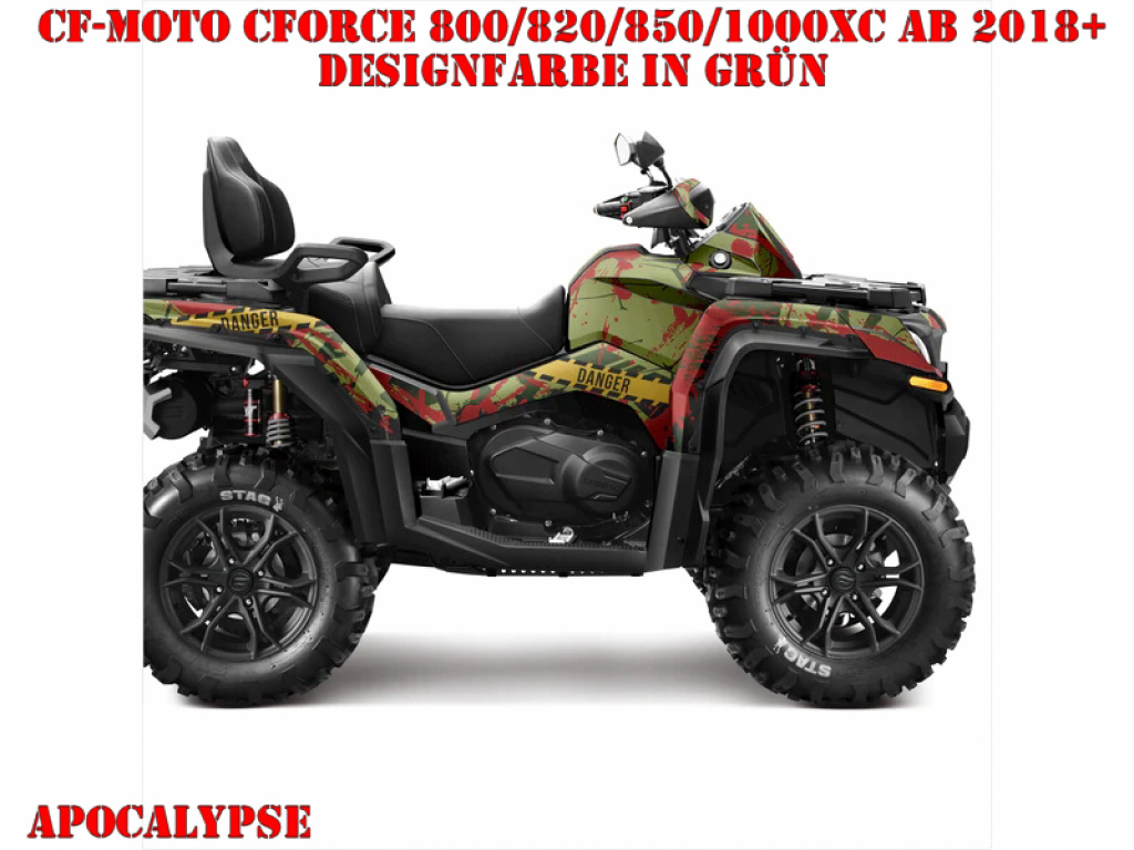 Apocalypse Green for CF-Moto CForce 800/820/850/1000 XC/DLX ab 2018+