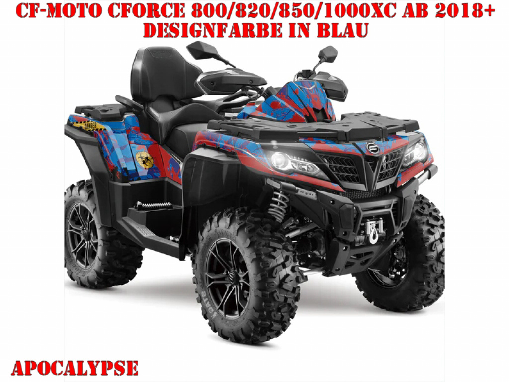 Apocalypse Blue for CF-Moto CForce 800/820/850/1000 XC/DLX ab 2018+