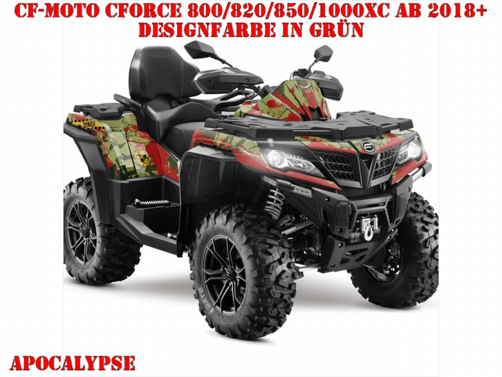Apocalypse Green for CF-Moto CForce 800/820/850/1000 XC/DLX ab 2018+
