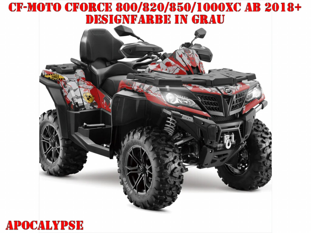 Apocalypse Grey for CF-Moto CForce 800/820/850/1000 XC/DLX ab 2018+