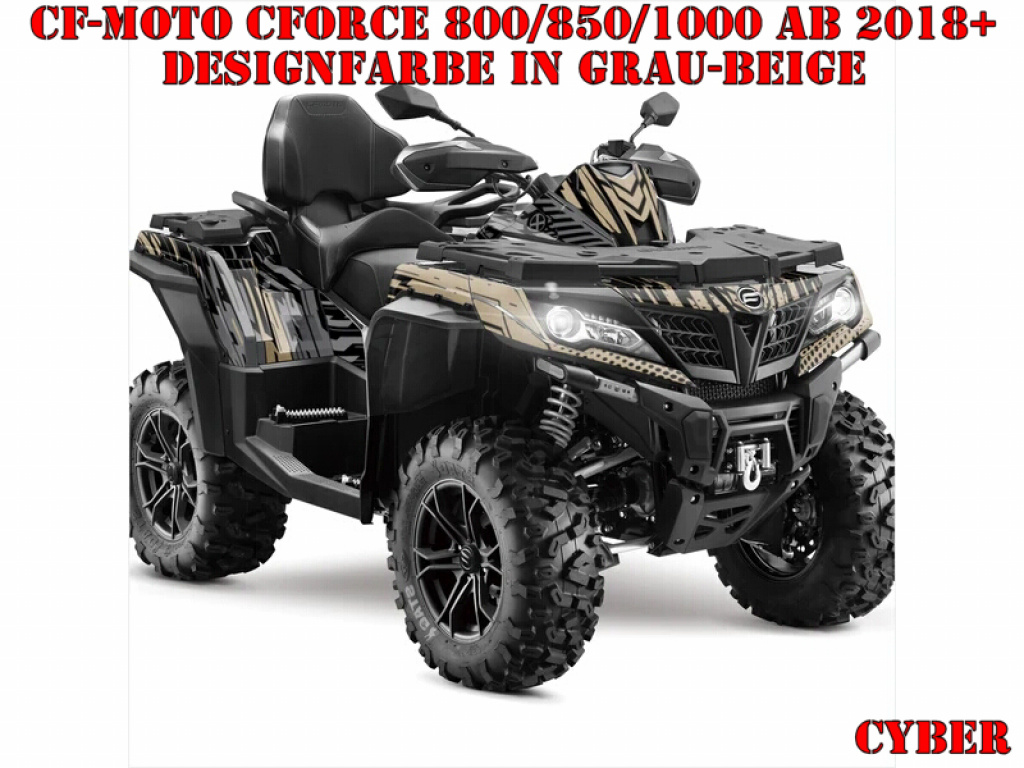 Cyber Grey-Beige for CF-Moto CForce 800/820/850/1000 XC/DLX up 2018+