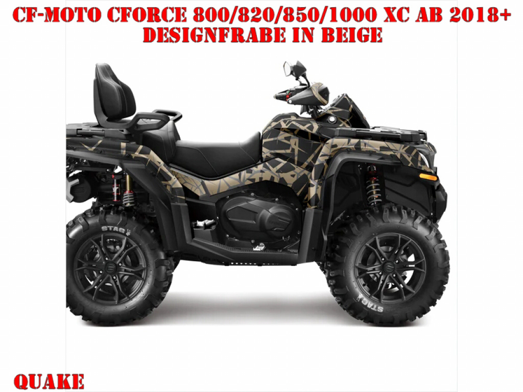 Quake Beige for CF-Moto CForce 800/820/850/1000 XC/DLX up 2018+