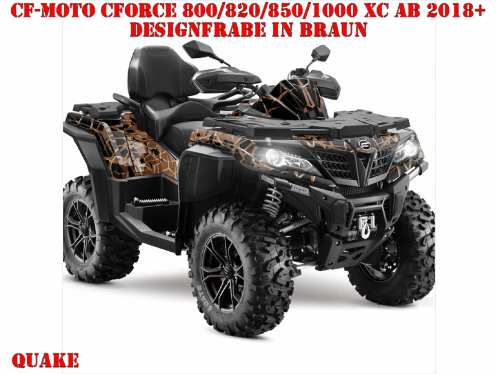 Quake Brown for CF-Moto CForce 800/820/850/1000 XC/DLX up 2018+