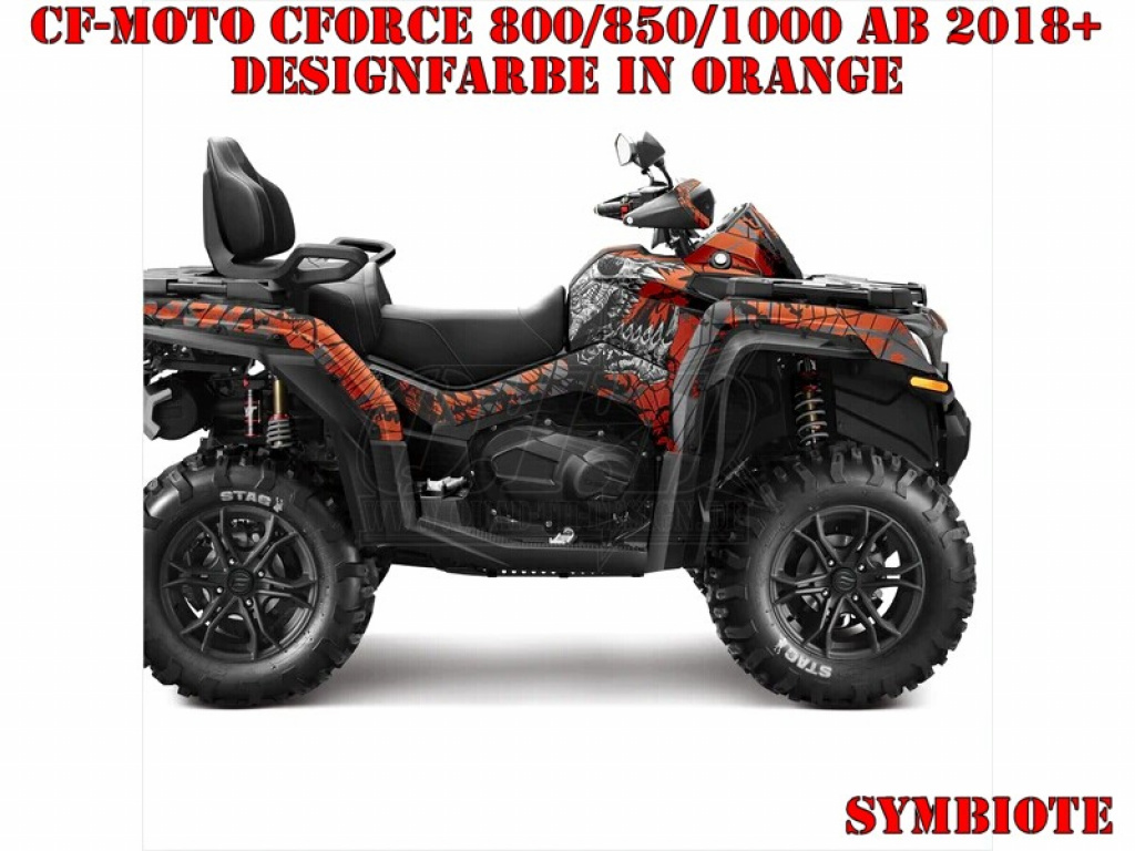 Symbiote Orange for CF-Moto CForce 800/820/850/1000 XC/DLX ab 2018+