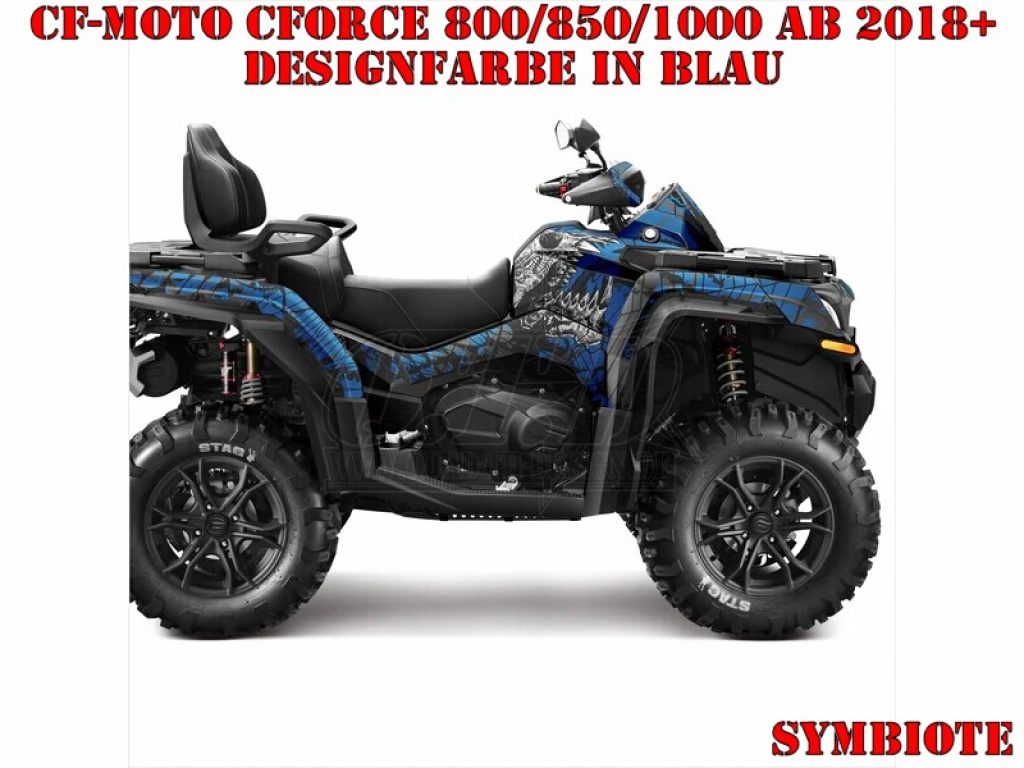 Symbiote Blue for CF-Moto CForce 800/820/850/1000 XC/DLX ab 2018+