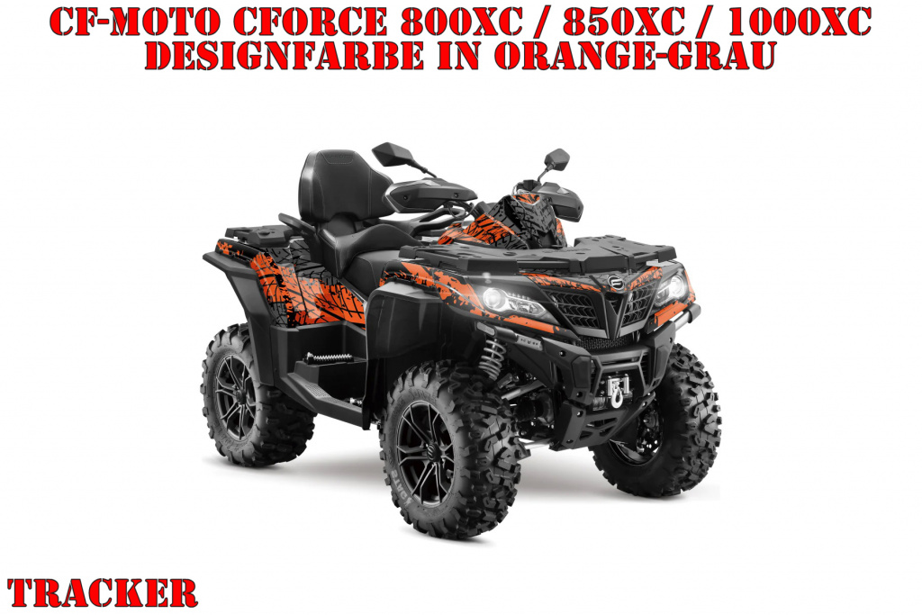 Tracker Orange-Grey for CF-Moto CForce 800/820/850/1000 XC/DLX up 2018+