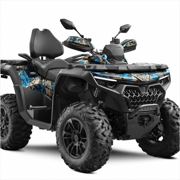 Digital Spot Blue-Desert Grey M Version for CF-Moto CForce 800-1000 Touring up 2024+