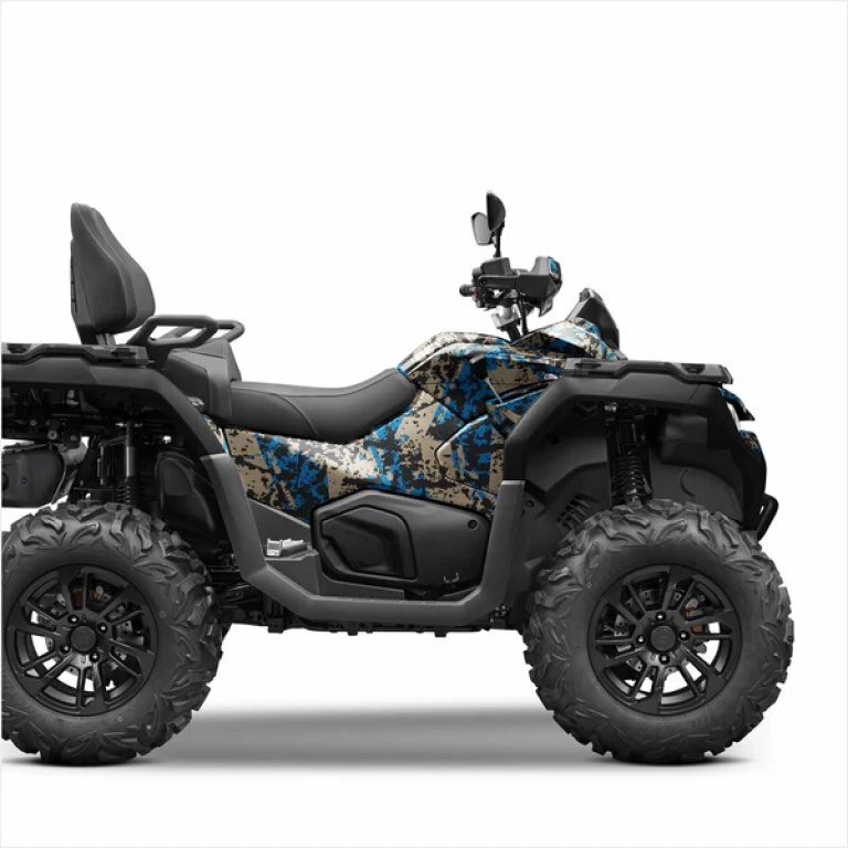 Digital Spot Blue-Desert Grey M Version for CF-Moto CForce 800-1000 Touring up 2024+