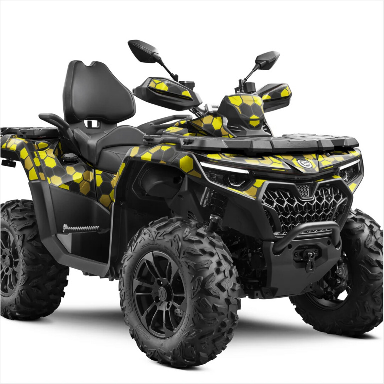 Hexa Mega Yellow XL Version for CF-Moto CForce 800-1000 Touring up 2024+