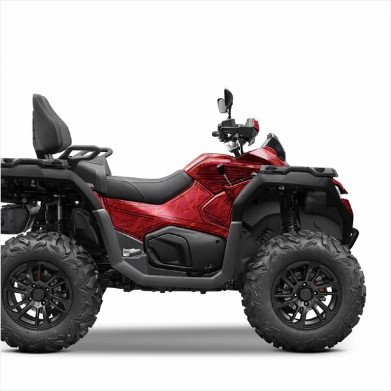 Shaded Red M Version for CF-Moto CForce 800-1000 Touring up 2024+