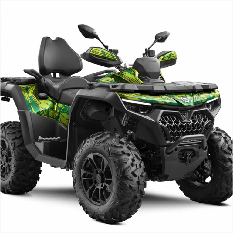 Shaded Yellow-Green M Version for CF-Moto CForce 800-1000 Touring up 2024+