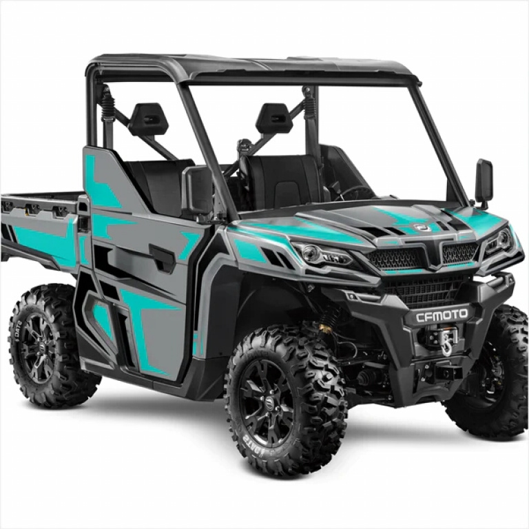 Simple Turquoise XL Version for CF-Moto UForce 1000 2 Doors