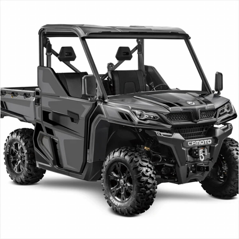 Simple Black XL Version for CF-Moto UForce 1000 2 Doors