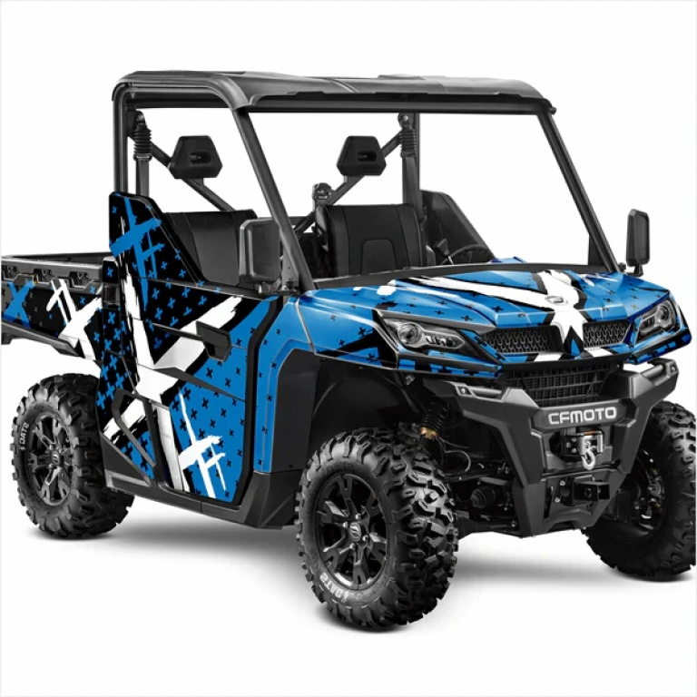 X-Design Blue XL Version for CF-Moto UForce 1000 2 Doors
