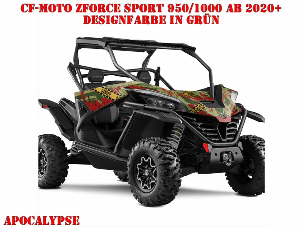 Apocalypse Grün für CF-Moto ZForce Sport 950/1000