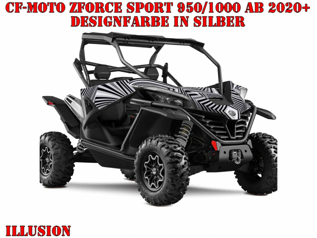Illusion Silver for CF-Moto ZForce Sport 950/1000