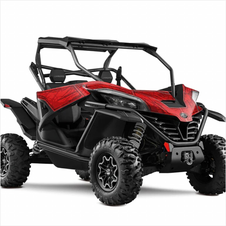 Shaded Red for CF-Moto ZForce Sport 950/1000
