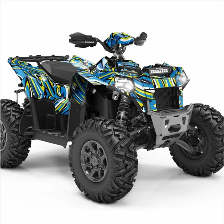 Acid Blue-Yellow for Polaris Scrambler XP 850, XP 1000, XP 1000-S