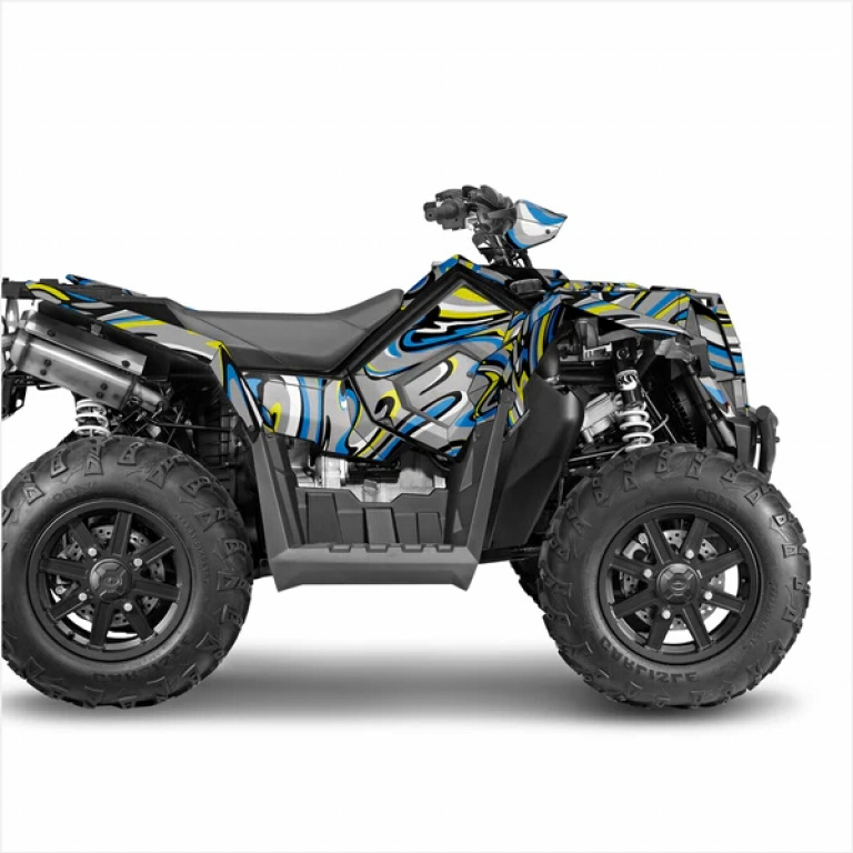 Acid Silver-Blue for Polaris Scrambler XP 850, XP 1000, XP 1000-S