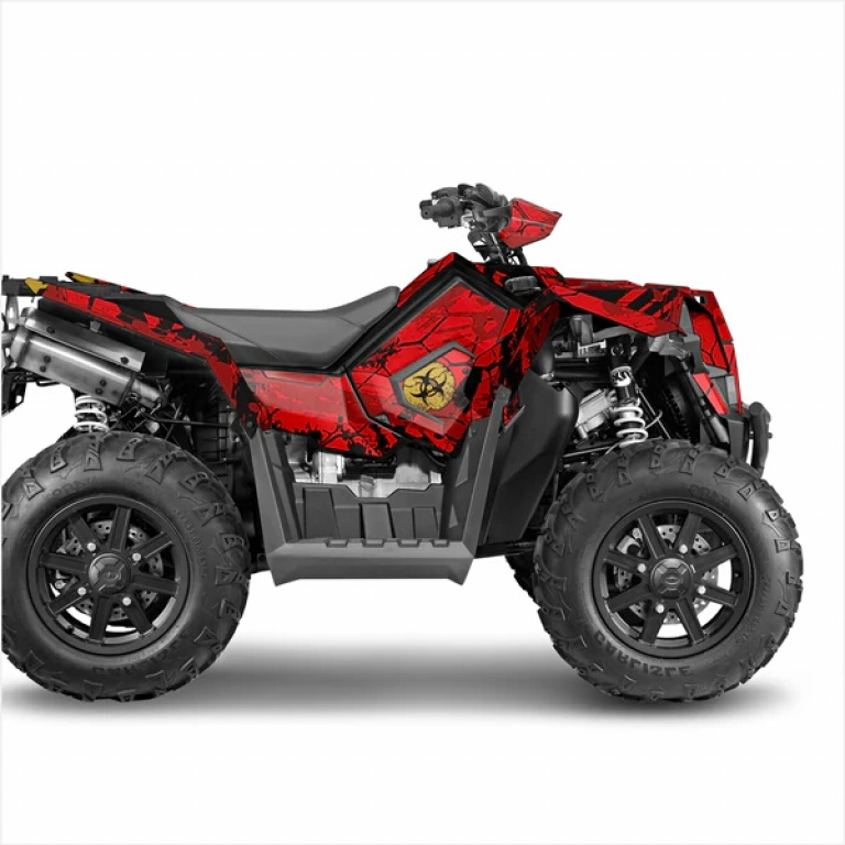 Apocalypse Red for Polaris Scrambler XP 850, XP 1000, XP 1000-S