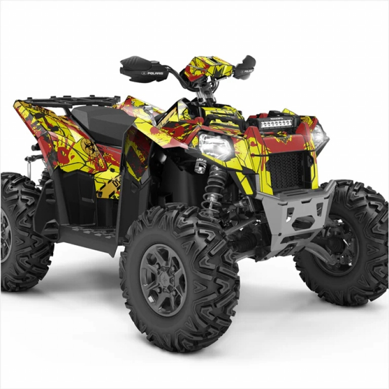 Apocalypse Yellow for Polaris Scrambler XP 850, XP 1000, XP 1000-S