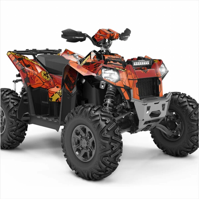 Apocalypse Orange for Polaris Scrambler XP 850, XP 1000, XP 1000-S