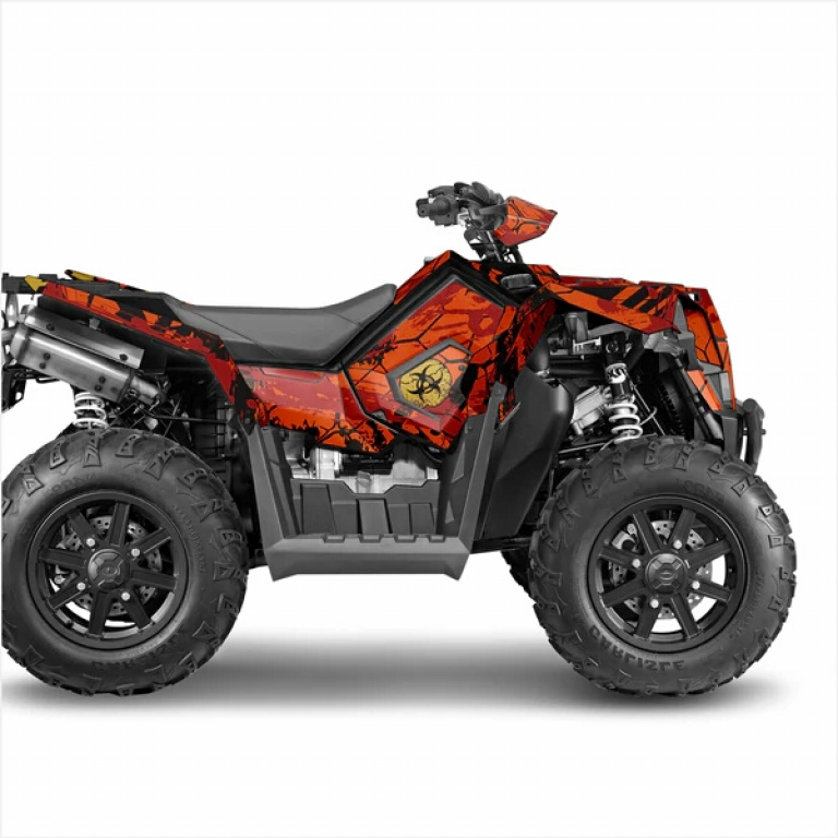 Apocalypse Orange for Polaris Scrambler XP 850, XP 1000, XP 1000-S