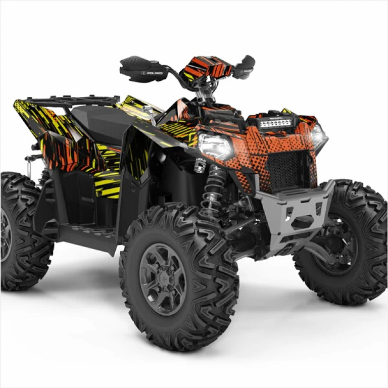 Cyber Black-Orange for Polaris Scrambler XP 850, XP 1000, XP 1000-S