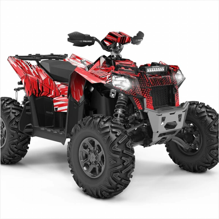 Cyber Red for Polaris Scrambler XP 850, XP 1000, XP 1000-S