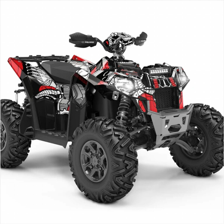 Petrol Head Red for Polaris Scrambler XP 850, XP 1000, XP 1000-S