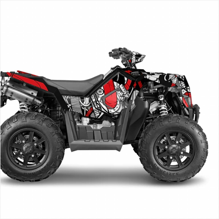 Petrol Head Red for Polaris Scrambler XP 850, XP 1000, XP 1000-S