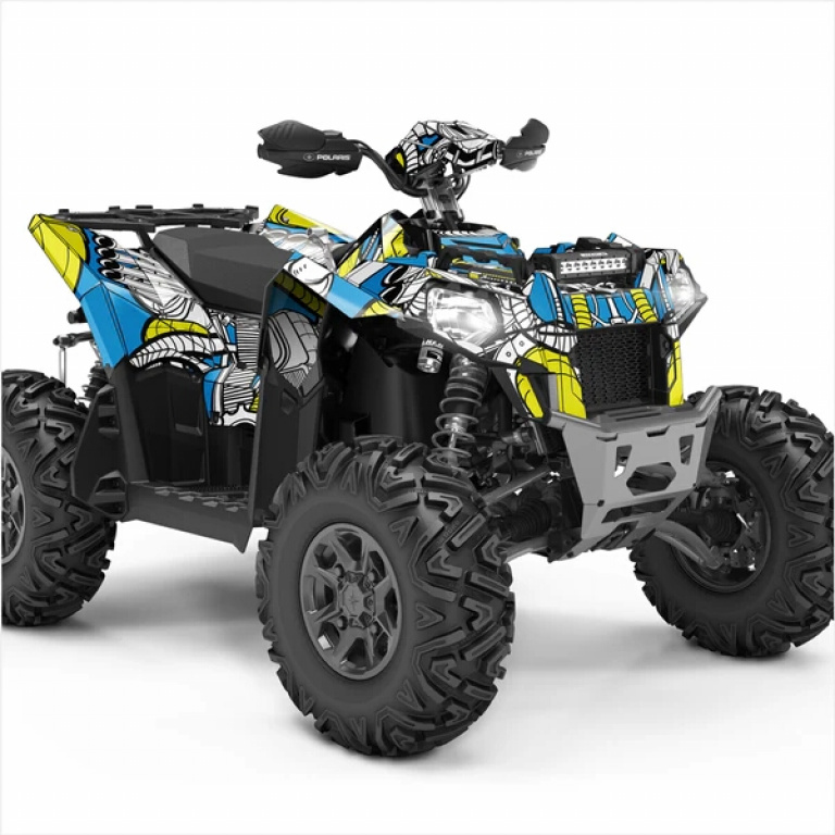 Petrol Head Blue for Polaris Scrambler XP 850, XP 1000, XP 1000-S