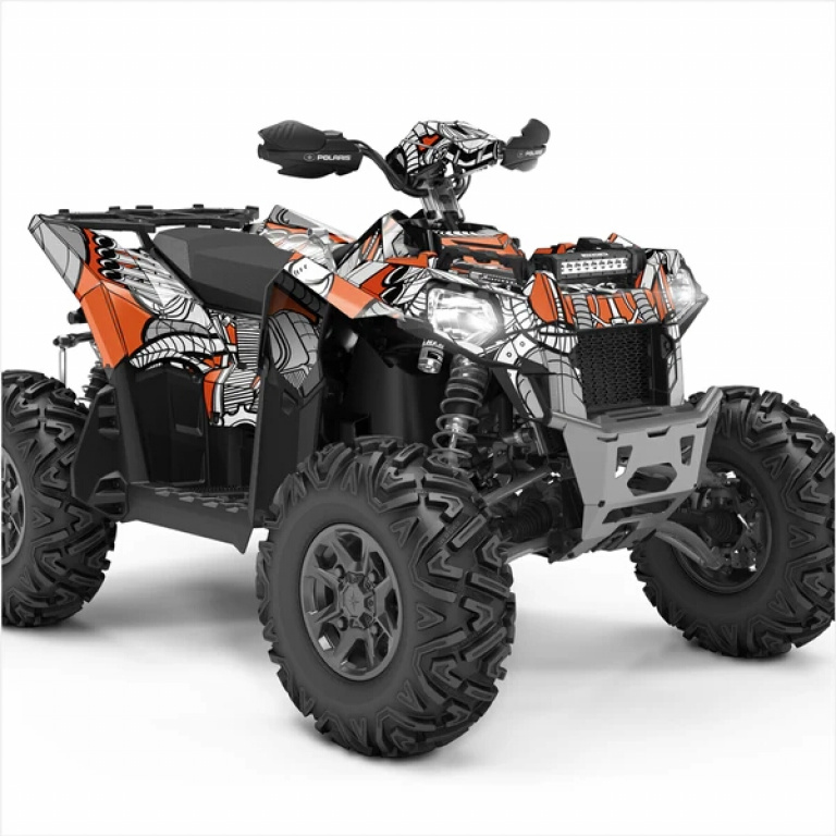 Petrol Head Orange for Polaris Scrambler XP 850, XP 1000, XP 1000-S