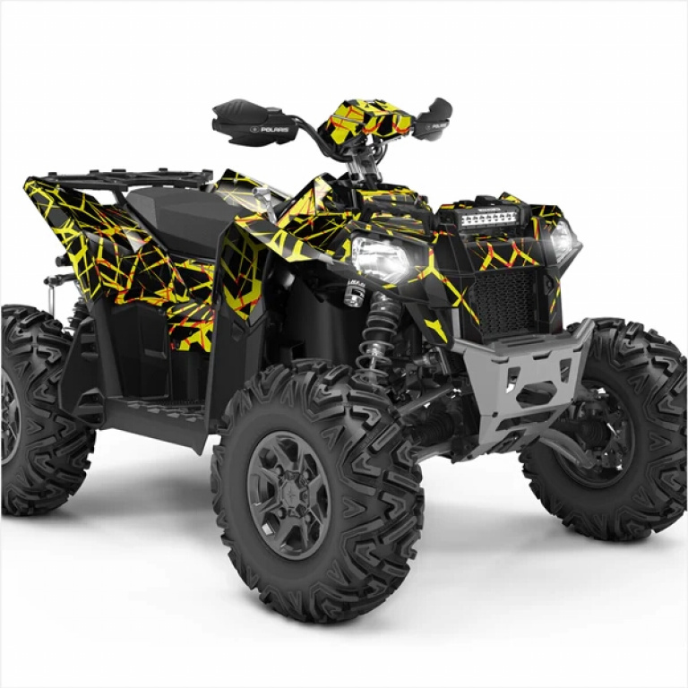 Quake Yellow for Polaris Scrambler XP 850, XP 1000, XP 1000-S
