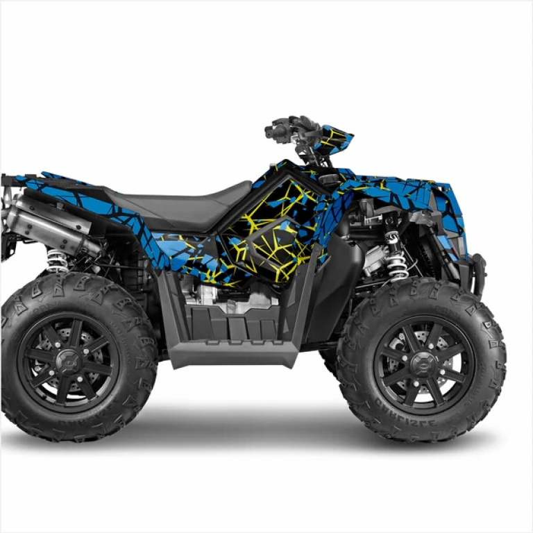 Quake Black-Blue for Polaris Scrambler XP 850, XP 1000, XP 1000-S