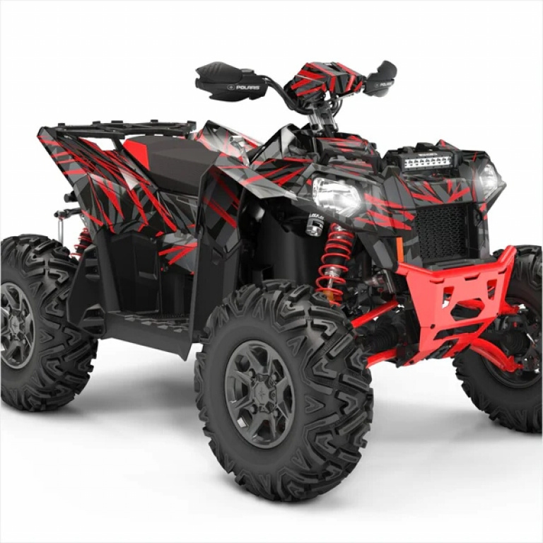 Race Spirit Rot für Polaris Scrambler XP 850, XP 1000, XP 1000-S