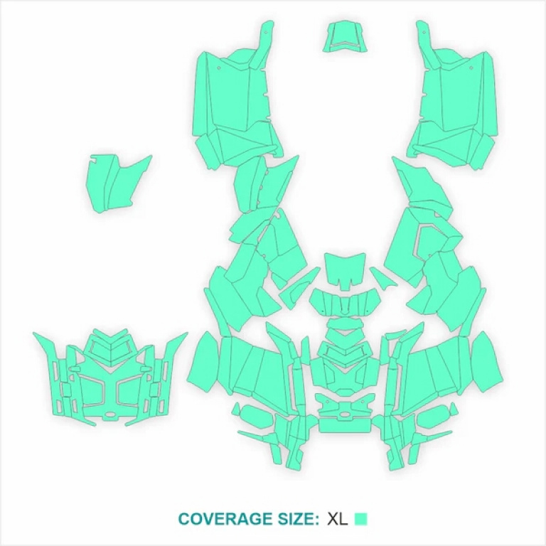 Cutting Pattern for Polaris Scrambler XP 850, XP 1000, XP 1000-S