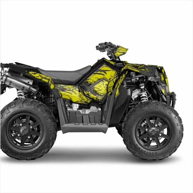 Shaded Yellow for Polaris Scrambler XP 850, XP 1000, XP 1000-S