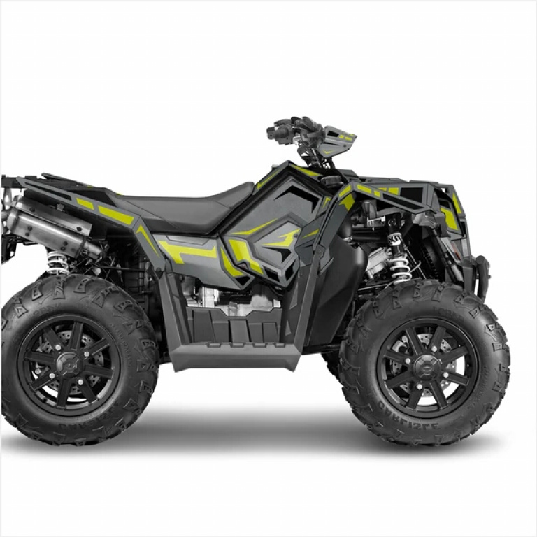 Simple Grey-Yellow for Polaris Scrambler XP 850, XP 1000, XP 1000-S