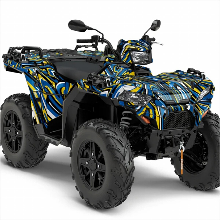 Acid Blau XL Version für Polaris Sportsman 850/XP 1000/ XP 1000-S
