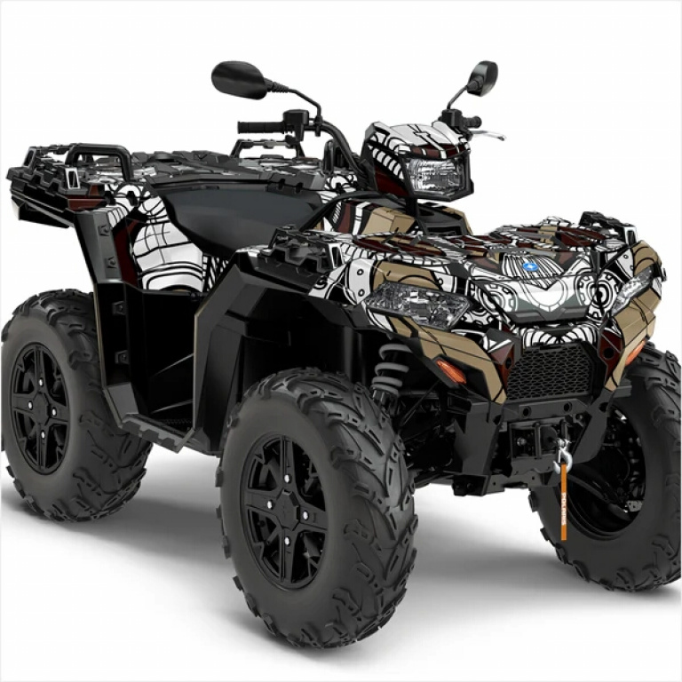 Petrol Head Beige M Version für Polaris Sportsman 850/XP 1000/ XP 1000-S