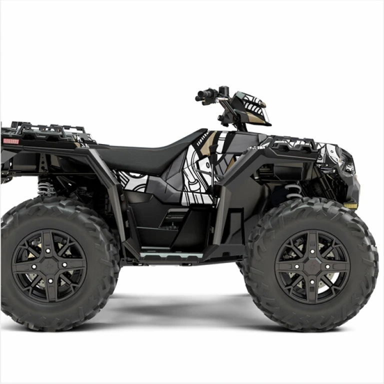 Petrol Head Grau-Beige M Version für Polaris Sportsman 850/XP 1000/ XP 1000-S