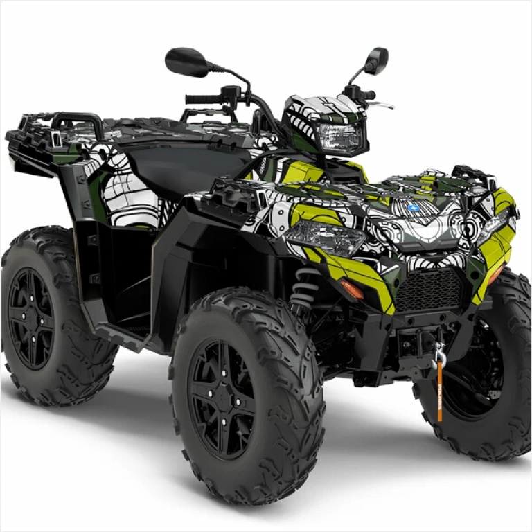 Petrol Head Gelb M Version für Polaris Sportsman 850/XP 1000/ XP 1000-S