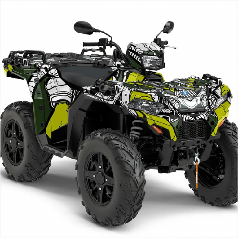 Petrol Head Gelb XL Version für Polaris Sportsman 850/XP 1000/ XP 1000-S