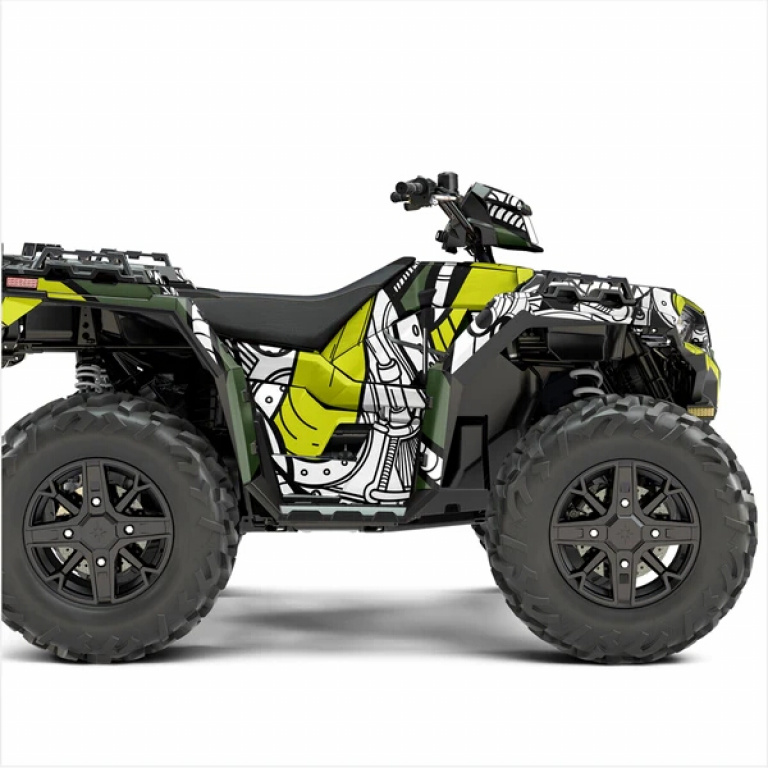 Petrol Head Gelb XL Version für Polaris Sportsman 850/XP 1000/ XP 1000-S