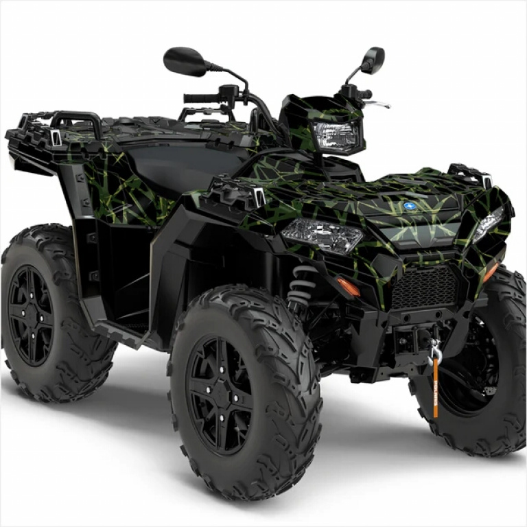 Quake Grün M Version für Polaris Sportsman 850/XP 1000/ XP 1000-S