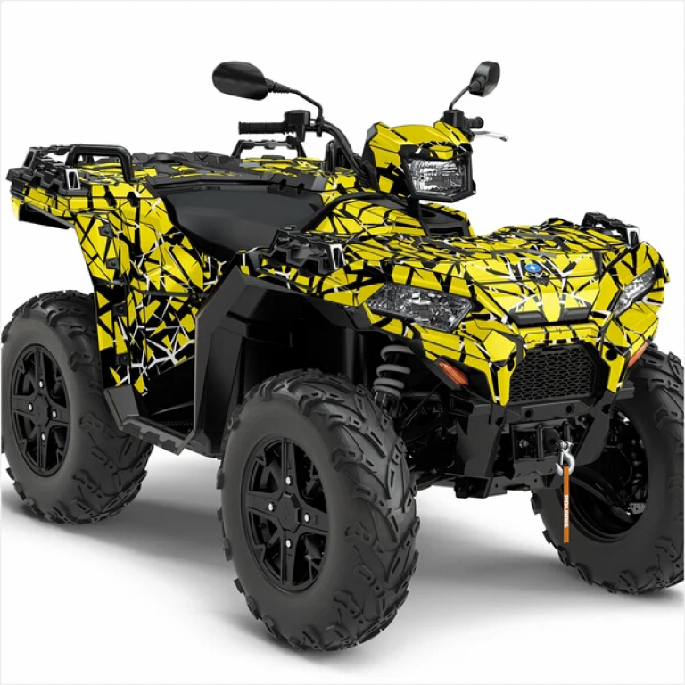 Quake Gelb XL Version für Polaris Sportsman 850/XP 1000/ XP 1000-S